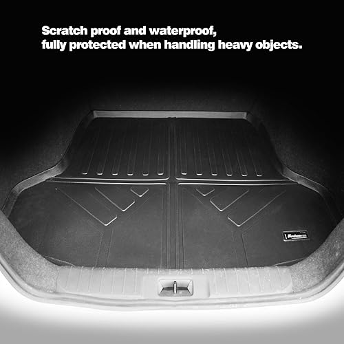 Miniatura 3 de Juego de alfombrillas y alfombrillas para maletero compatibles con Chevy EquinoxGMC Terrain 2018-2024 para todo tipo de clima, asiento delantero y 2