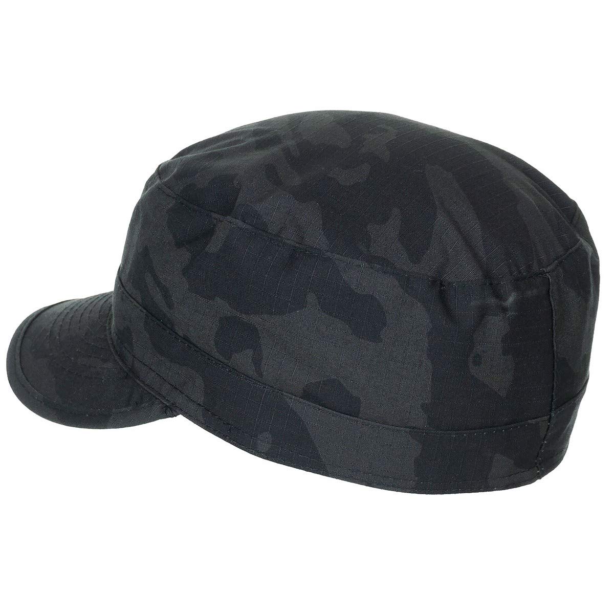 MFH BDU Ripstop Campo Gorra Negro — view 2