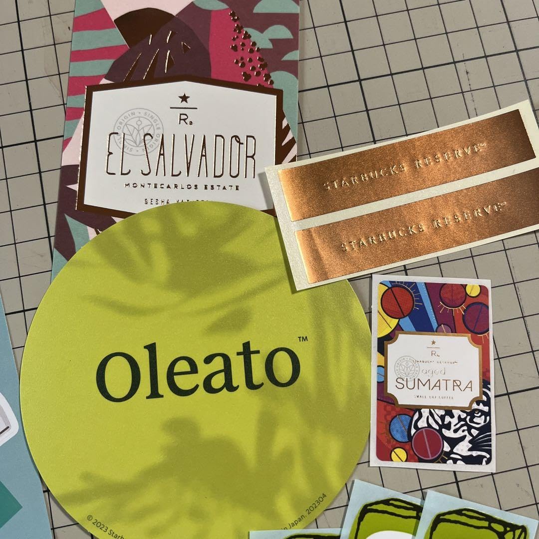 スターバックスリザーブ　スタンプシール 20枚セット Amazon.co.jp: Starbucks Seal Sticker Reserve Limited Soy