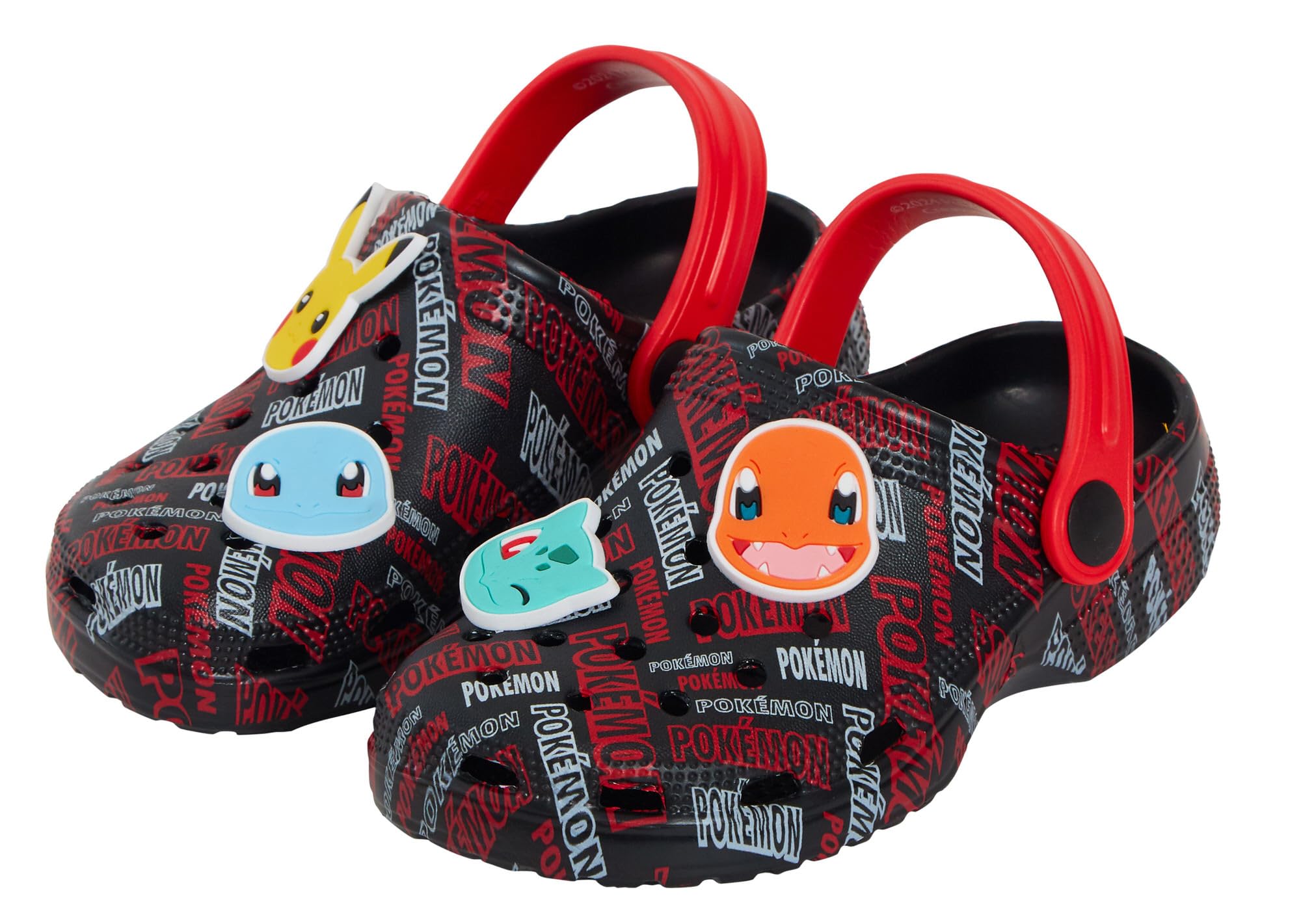 Pokemon chodaki z zawieszkami, dziewczęce, chłopcy, sandały, letnie suwaki z paskiem na kostkę, wakacyjne buty plażowe