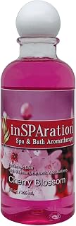 inSPAration Spa and Bath Aromatherapy 112X Spa Liquid, 9-Ounce, Cherry Blossom