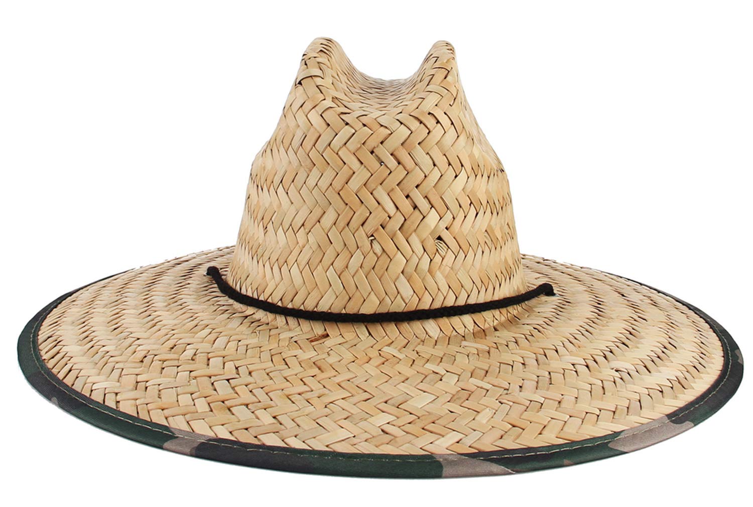 Gemvie Chapeau de paille mixte - protège du soleil - bord large - pour plage/campagne/pêche/été