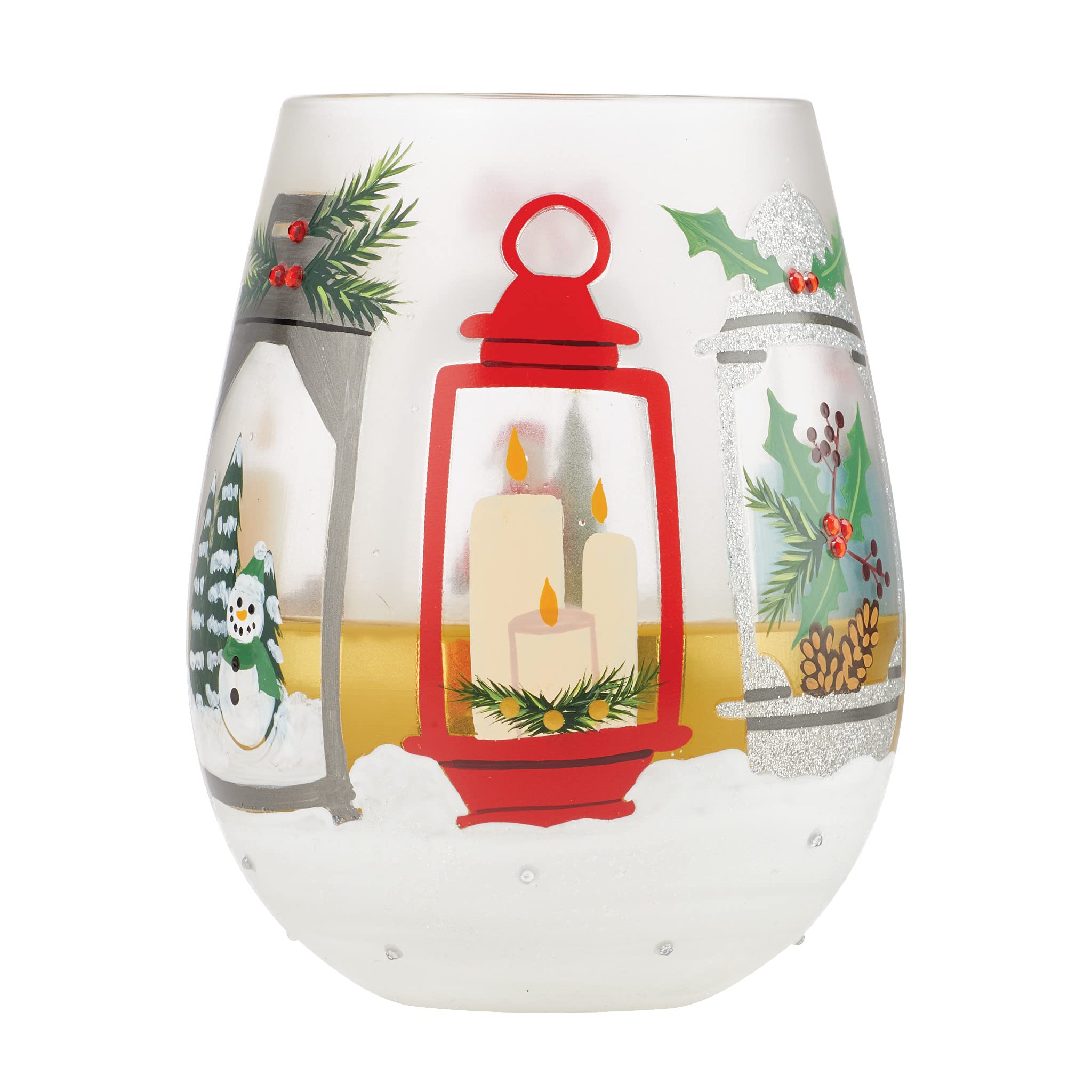 Amazon.com | Enesco Designs by Lolita Holiday Festive Lanterns