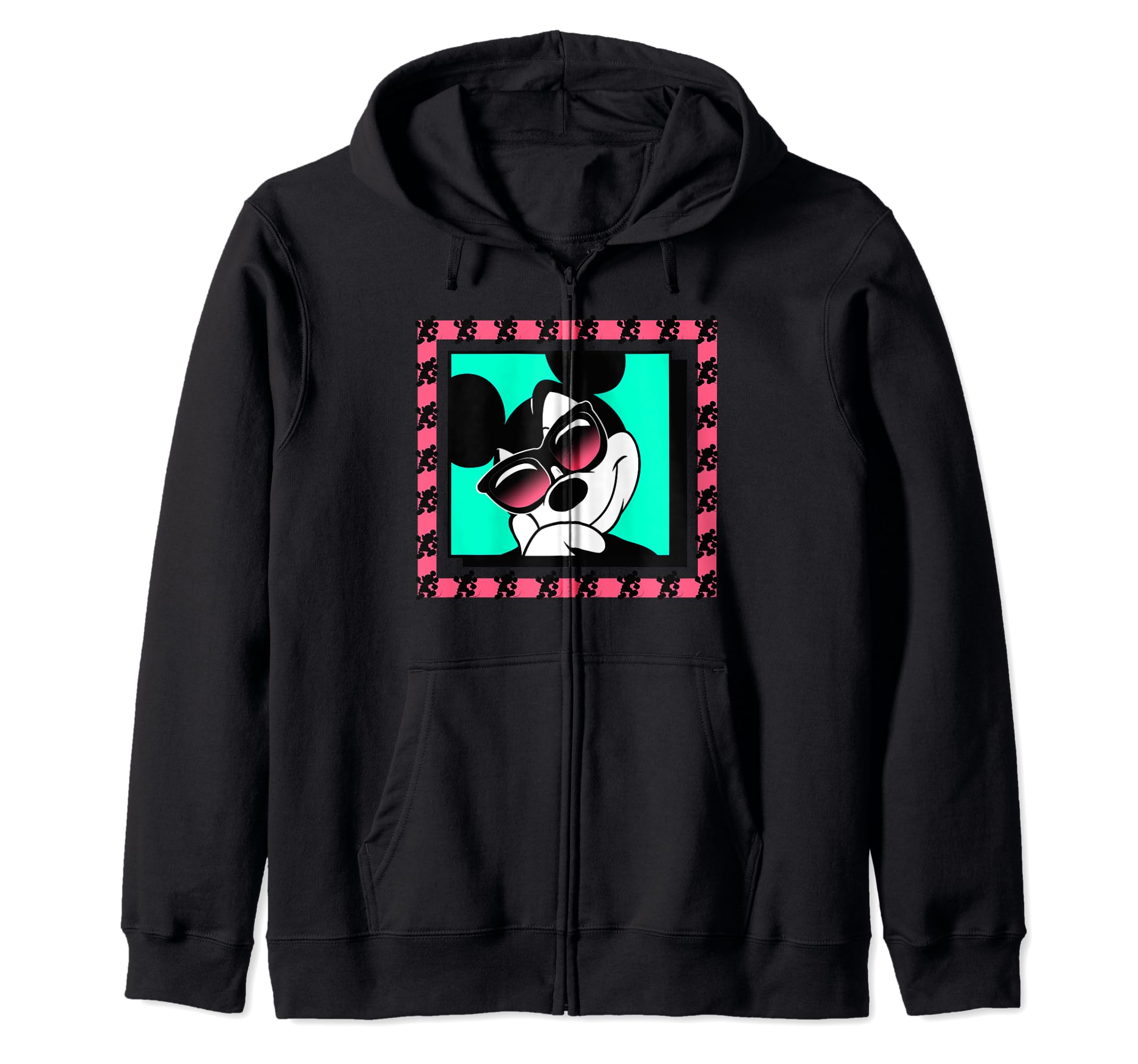 Mickey Mouse OG Zip Hoodie doté d'une fermeture éclair fluide et coton thermique