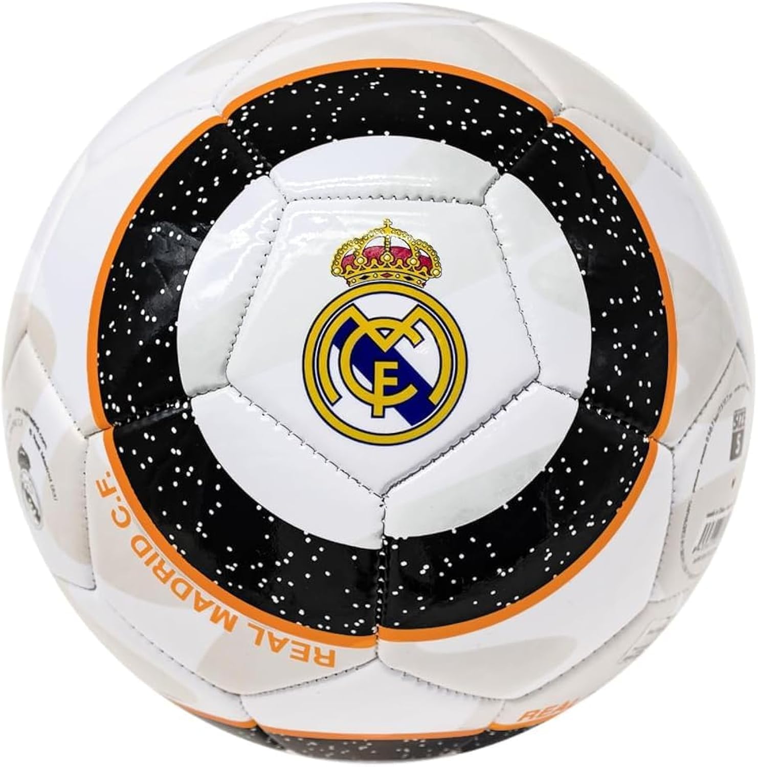 Real Madrid Balón Escudo Desde 1902 Galáctico Talla 5 Producto Oficial