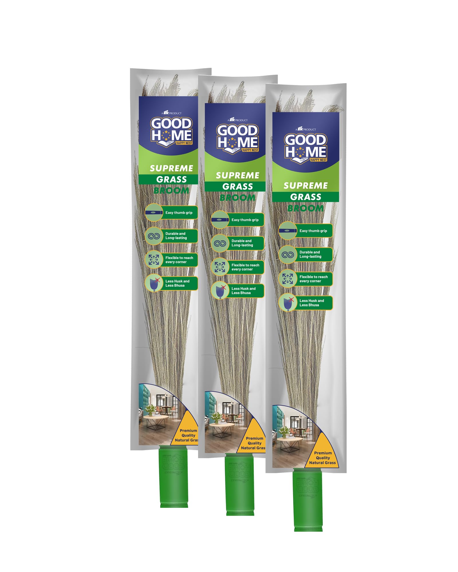 See full amazon price history chart for Good Home Supreme Grass Broom Pack of 3 Good Home Supreme Grass Broom Pack of 3 (B0D3XT2HDY) Amazon Price History, Amazon Price Tracker