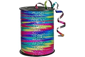 500 Yards Crimped Ballon Ribbon for Parties and Crafts