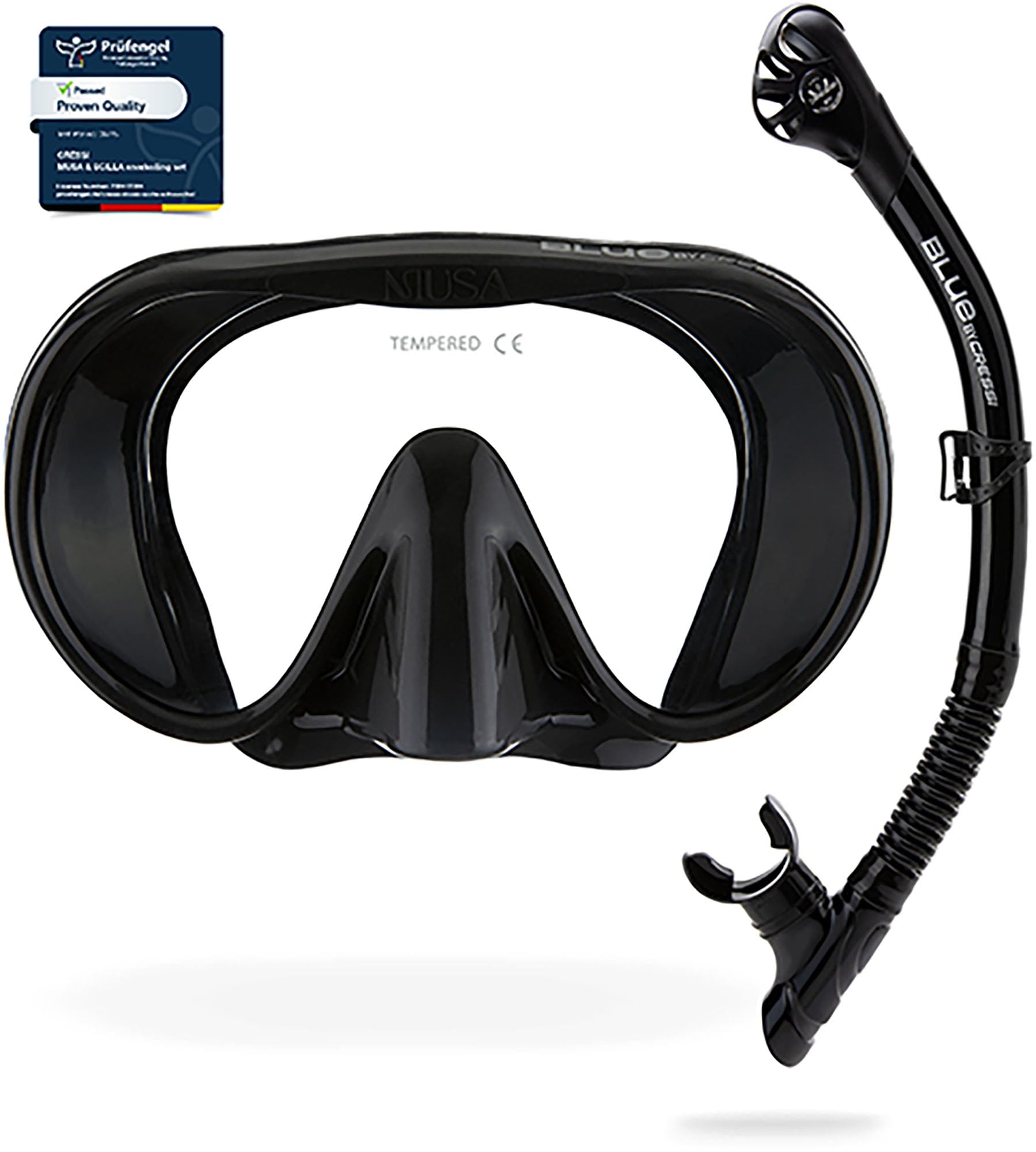 Cressi Musa & Scilla Mask & Snorkel Kits, Black : Amazon.ca