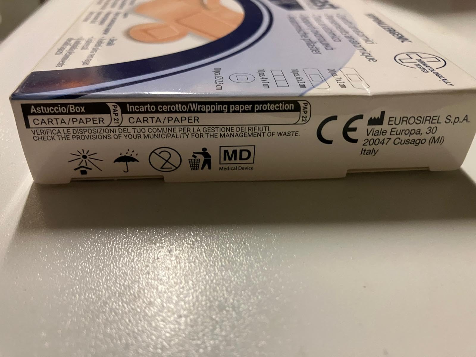 Sicignano Cerotti Medi Extra Conformabili – 25 Pezzi In 4 Formati, Resistenti All’acqua, Con Garza Disinfettante - 3