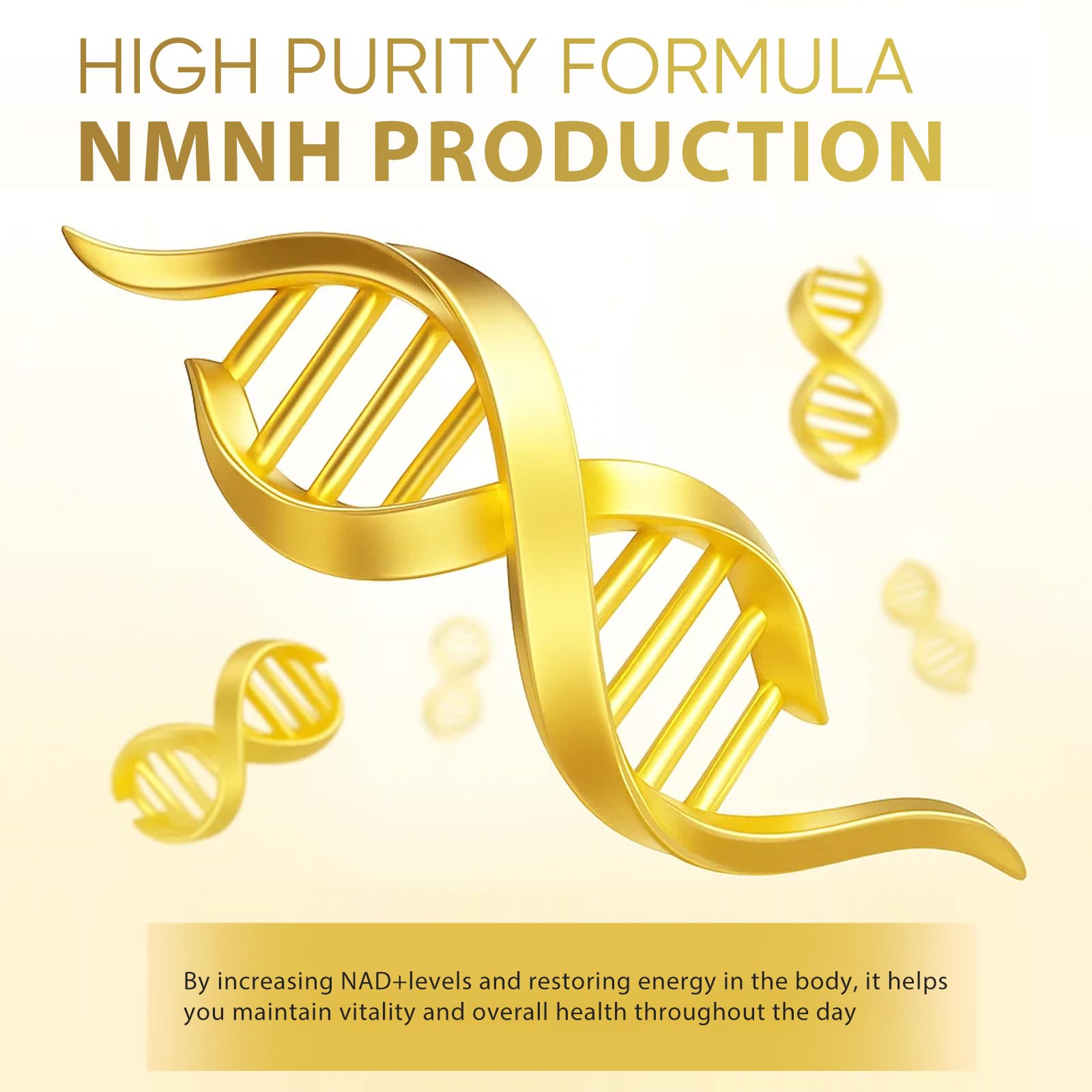 NMNH 1000 mg pro Portion, NAD+ Advanced Formula. Höchstdosiert für zelluläre Vitalität, Anti-Aging & Konzentration, Optimierte Absorption, 120 Kapseln