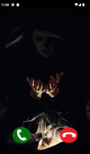 Video call from Witch Children in Spanish