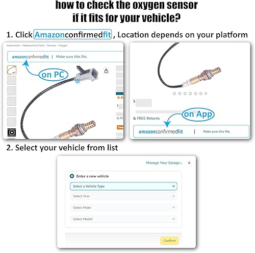 Miniatura 3 de DOSKJOK 234-4331 Sensor de oxígeno O2 aguas arriba compatible con Rainier Colorado Trailblazer Canyon Envoy H3 Ascender