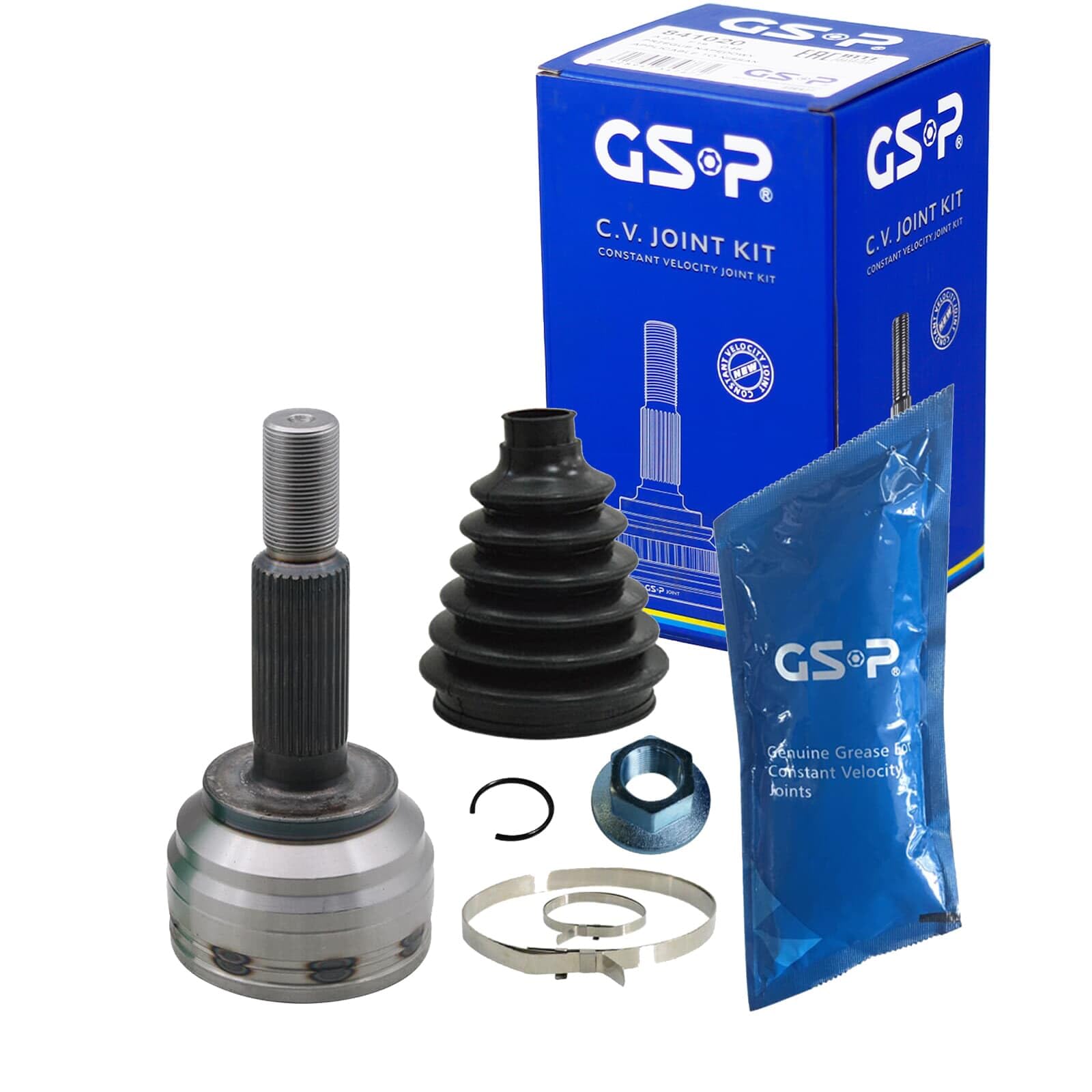 GSP Juego de articulación árbol de transmisión M24×1,5 M24X1,5 801487 Junta Homocinética Compatible con TESLA Model S 5YJS Model X 5YJX