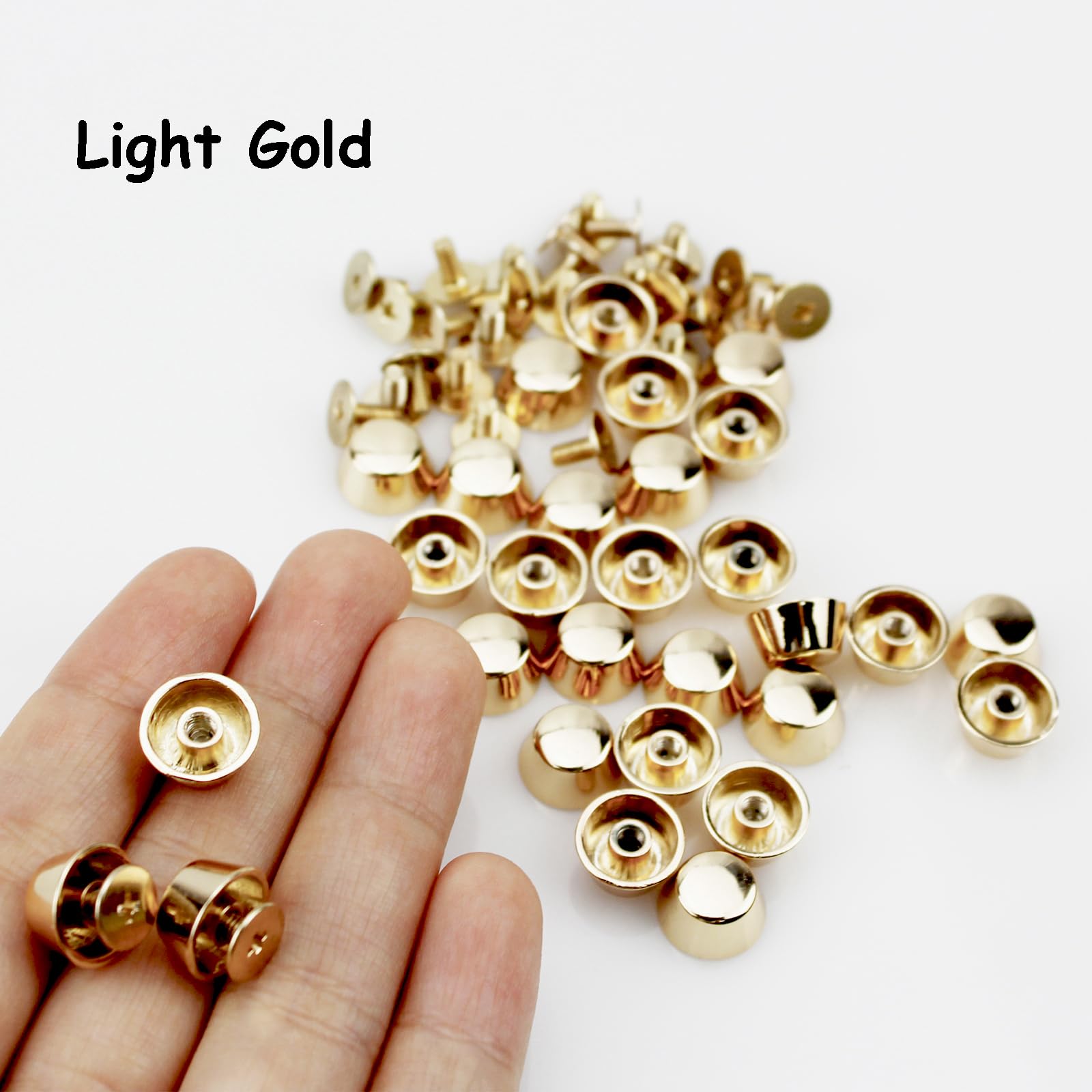 Amazon.com: YankMooM 30Pack Light Gold Purse Feet Studs for