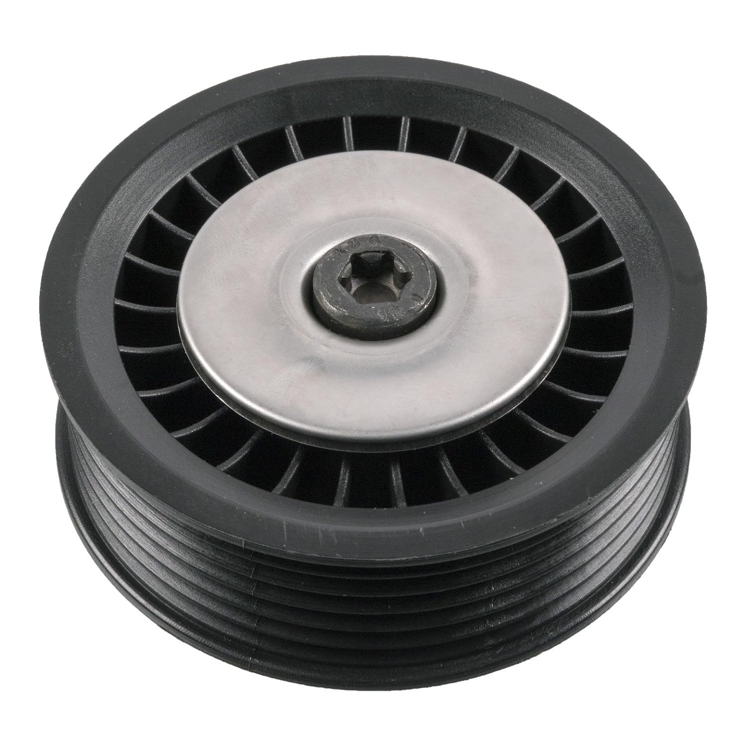FEBI BILSTEIN 47861 V-Ribbed Belt Deflection/Guide Pulley Fits Dacia Nissan Cube