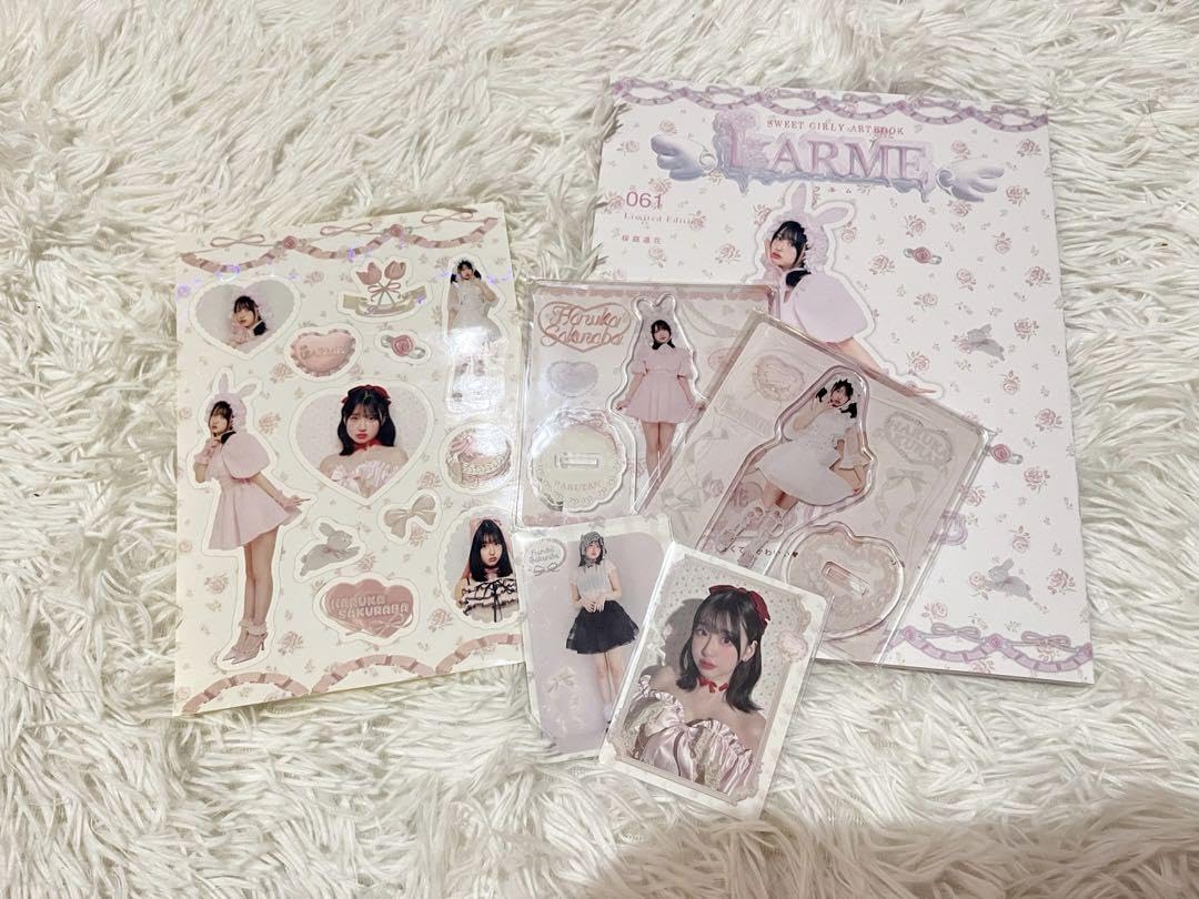 Amazon.co.jp: 桜庭遥花 LARME アクスタ トレカ : おもちゃ
