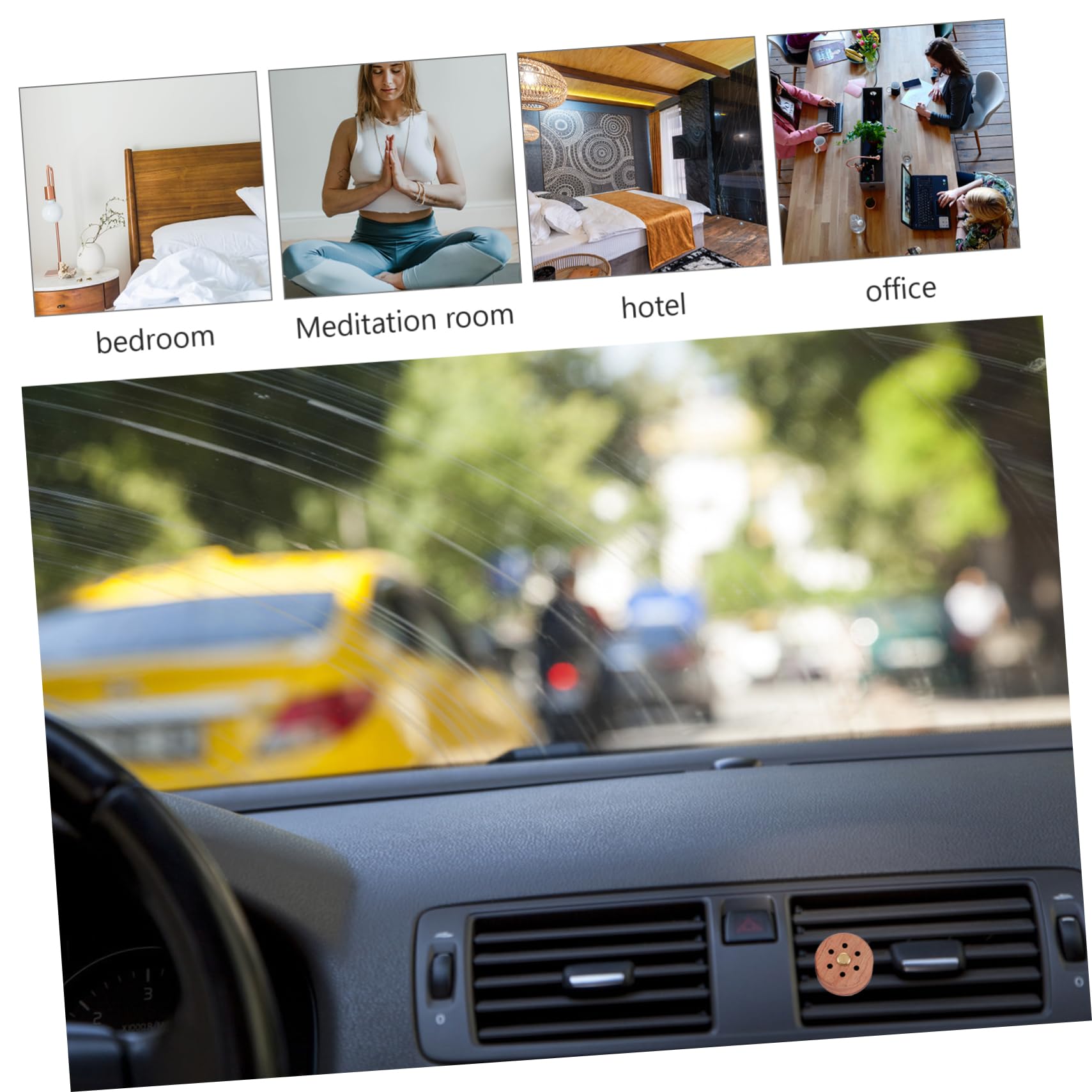 Baluue 2stücke Auto Duft Diffusor Essential Oil Diffuser Für Auto-innenraum Dekorativ Und Langlebig Für Schlafzimmer Und Sorgt Für Angenehme Raumerfrischung
