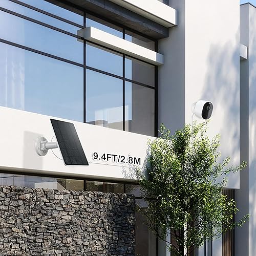 Miniatura 3 de Cargador de panel solar compatible con Arlo Essential 2K Outdoor (2. generación)cámara Essential XL (2. generación)Essential Spotlight