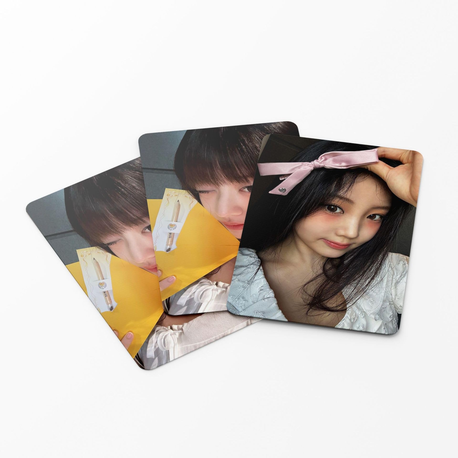ILLIT Photocards - Tarjetas postales con purpurina 2025 «GLLIT