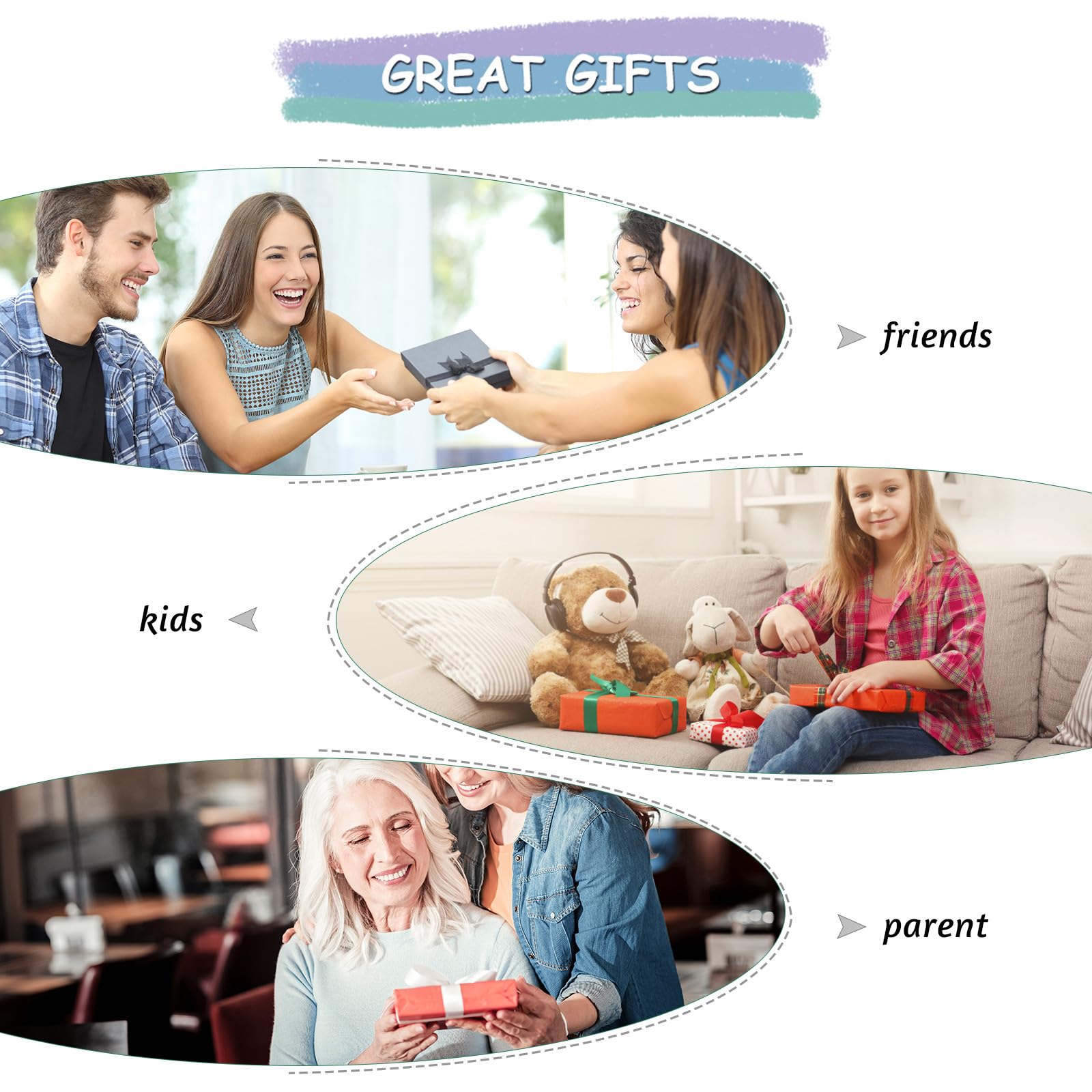 SECFOU Befüllbarer Tortenständer aus Acryl in Weiß Moderner Dessertständer für Geburtstage und Hochzeiten mit Pp Material zum Präsentieren von Kuchen und Snacks
