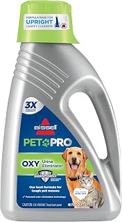 Bissell 1990 Pro Pet Urine Eliminator + OXY Formula for Upright Carpet Cleaners - Removes Pet Stains & Odors