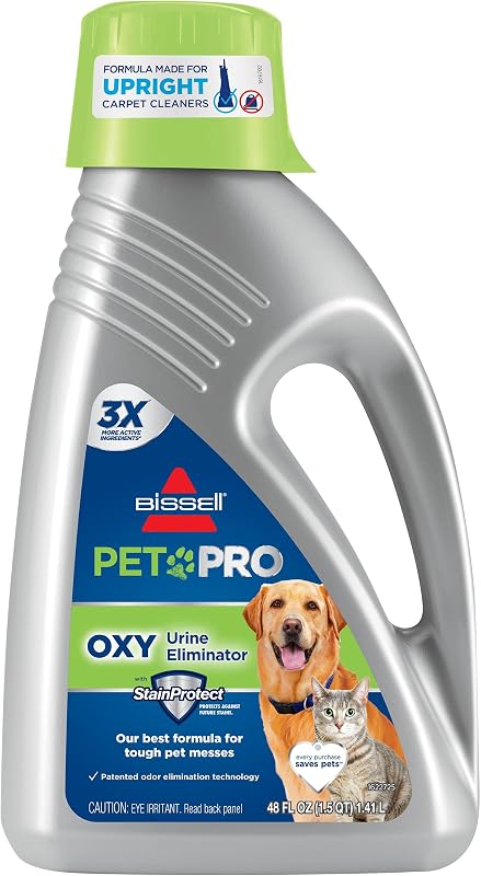 Bissell Pet Pro Oxy Urine Eliminator Upright Deep Cleaning Solution