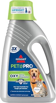 Bissell Pet Pro Oxy Urine Eliminator Upright Deep Cleaning Solution