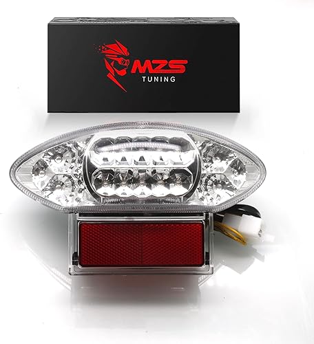 Vista 97 de MZS LED luz trasera para Ducati Honda Suzuki Kawasaki Triumph Yamaha