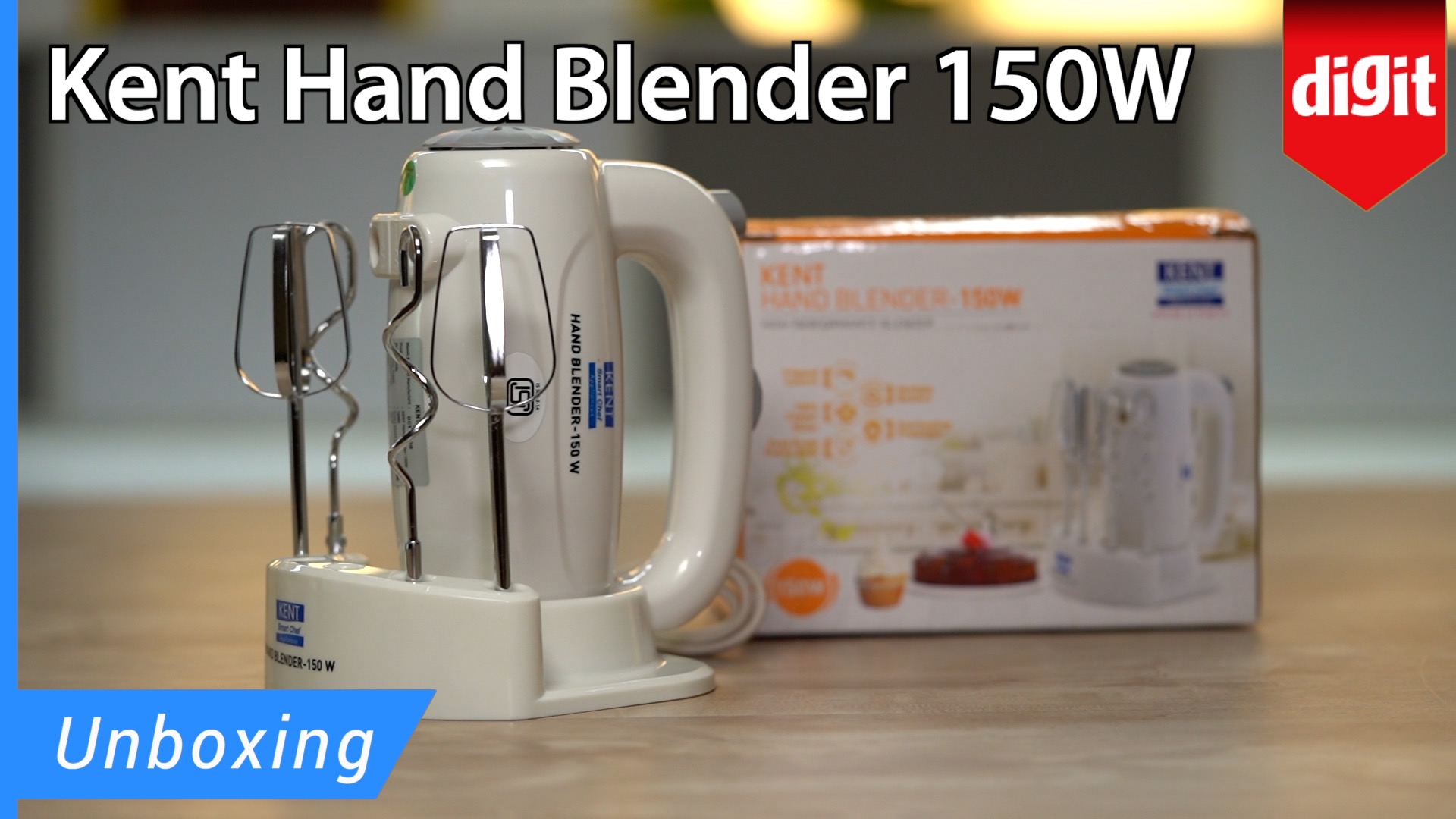 Kent Hand Blender 150W Unboxing