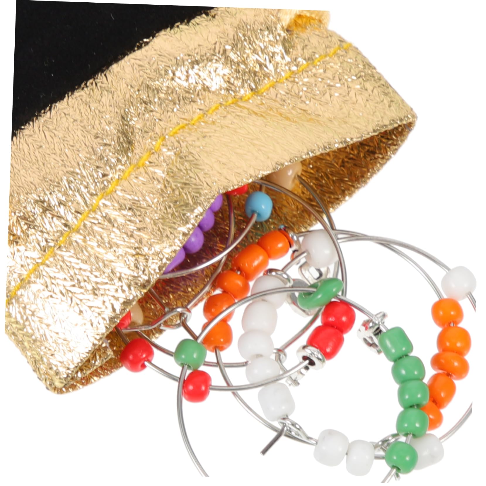 Amosfun 5 Set Di Perline Per Segnabicchieri Da Vino Segnabicchieri in Riutilizzabili Per Decorazioni Per Feste A Tema Vino 10 Pezzi*5