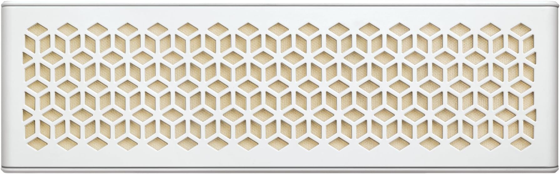 Creative Muvo Mini Pocket-Sized Weather Resistant Bluetooth Speaker with NFC that Delivers Loud and Strong Bass (White)