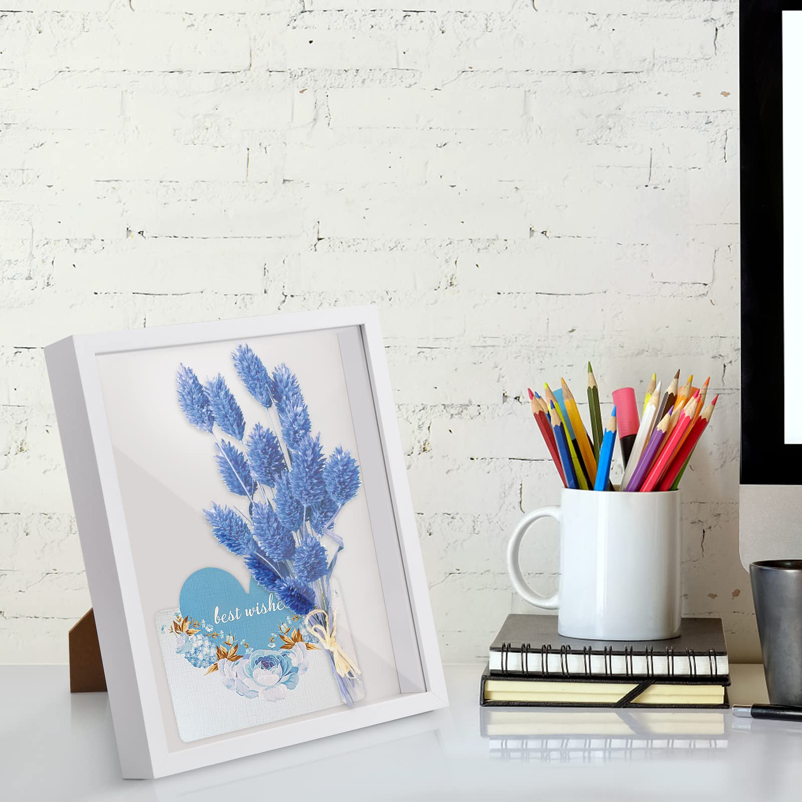 Ramka A4 3D Shadow Box, 22,7 x 31,4 cm, ramka na zdjęcia 3D, głębokie pudełko na ścianę i blat, drewniana ramka na zdjęcia 3D, pudełko ekspozycyjne na medal, kwiaty, bilety, rękodzieło, pamiątki