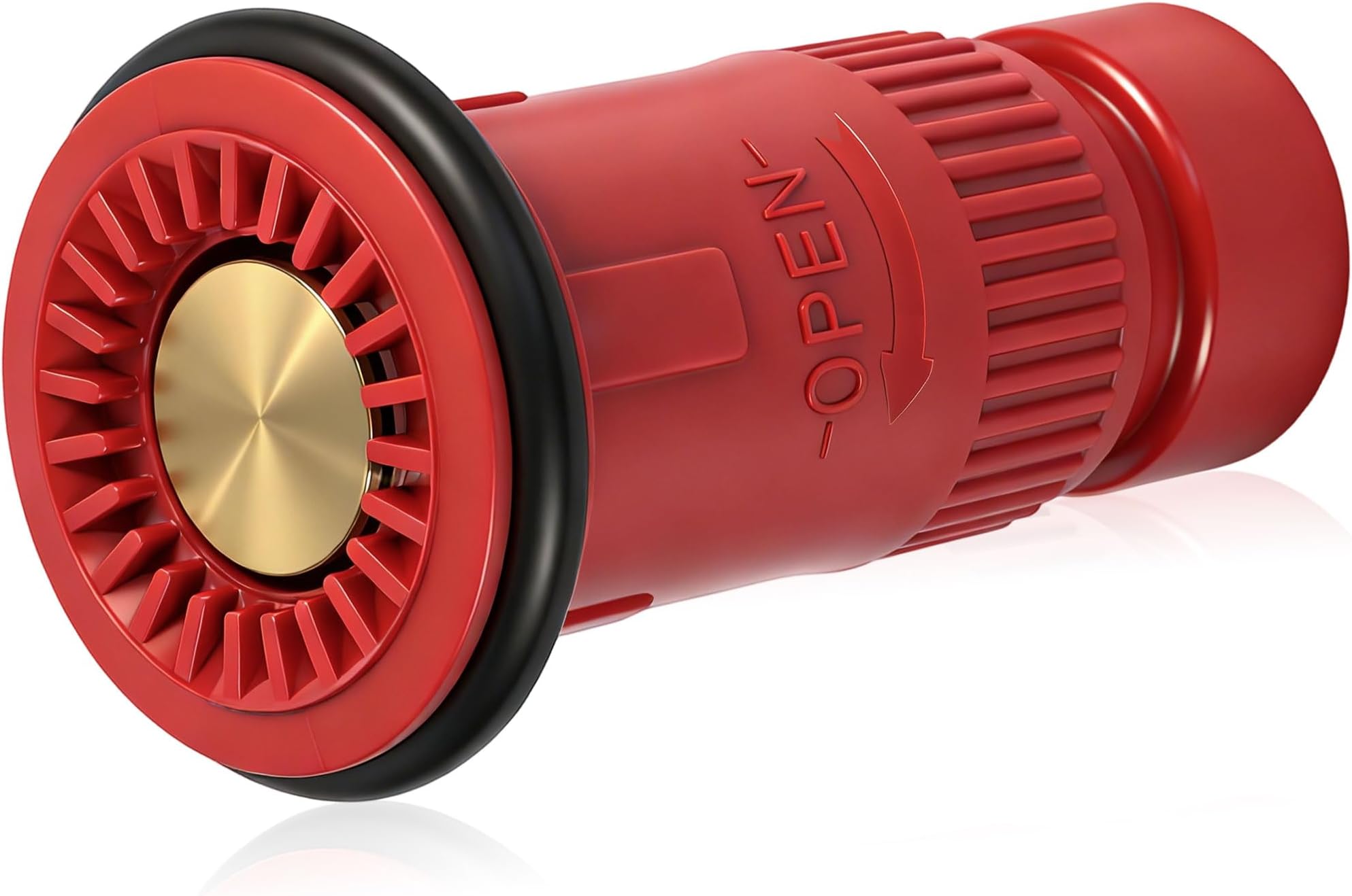 Happy Tree 1" NPSH Fire Hose Nozzle Thermoplastic Fire Equipment 22 gpm