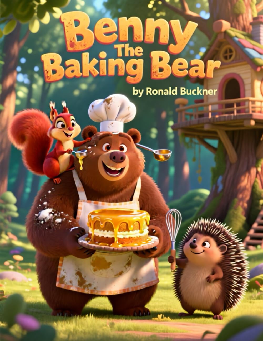 Benny The Baking Bear: A Book About Friends, Winning, And Being Together