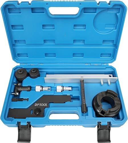 Miniatura 9 de DPTOOL Kit de herramientas de sincronización de árbol de levas Herramienta de bloqueo de alineación de leva y cigüeñal compatible con Ford Volvo