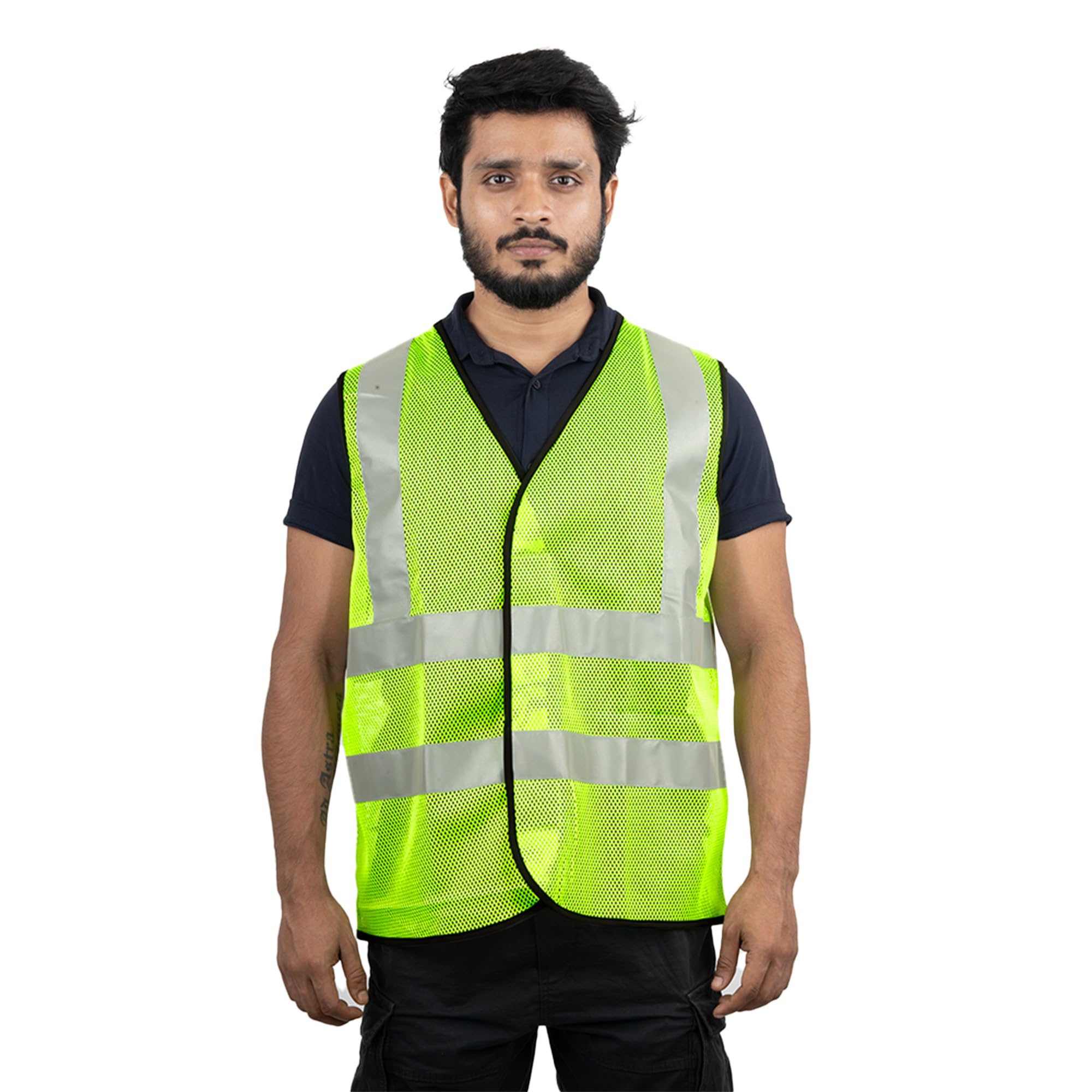 Mallcom PROCLO 61 Reflective Lightweight Hi-Vis Jacket (2 inch) Safety Jacket (Green) EN Certified, High Visibility Vest for use For Airport, Construction, Workers & Bicycle Riders (Pack of 1) (M) (B0CHF89XDK) Amazon Price History, Amazon Price Tracker