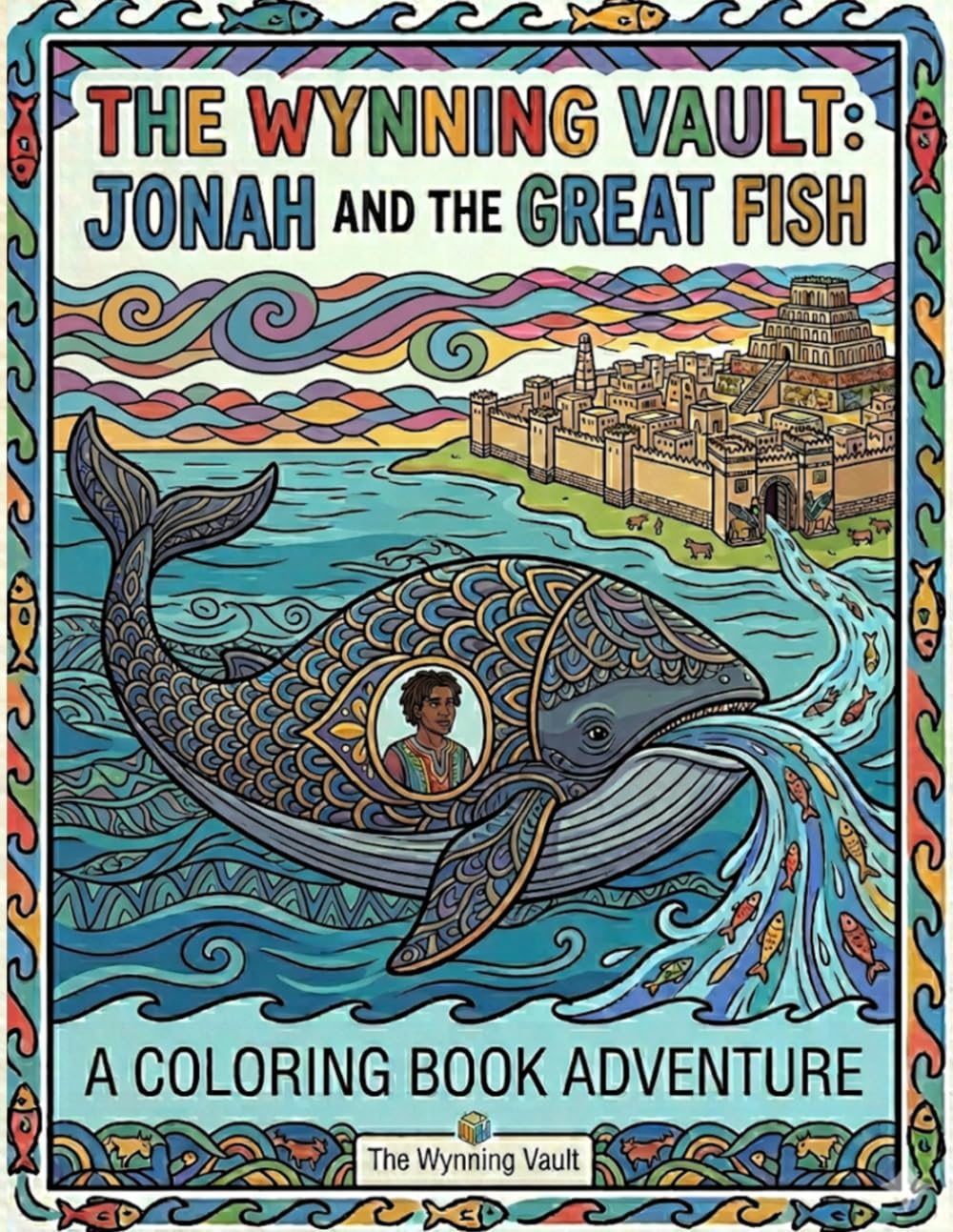 The Wynning Vault: Jonah and the Great Fish (The Wynning Vault: Coloring Books)