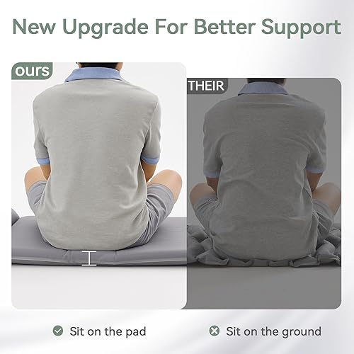 Miniatura 8 de Colchoneta de dormir doble para acampar, colchoneta de dormir autoinflable con almohada y bomba de pie incorporada para 4 temporadas para