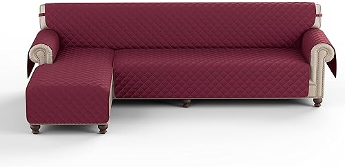 Vista 21 de MIFXIN Funda reversible para sofá, impermeable, antideslizante, lavable, con correa elástica, protector de muebles para mascotas, perros y niños