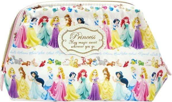 Amazon ディズニー プリンセス ワイヤーポーチ ライン 約h11 5cm X W19cm X D8cm おもちゃ雑貨 おもちゃ