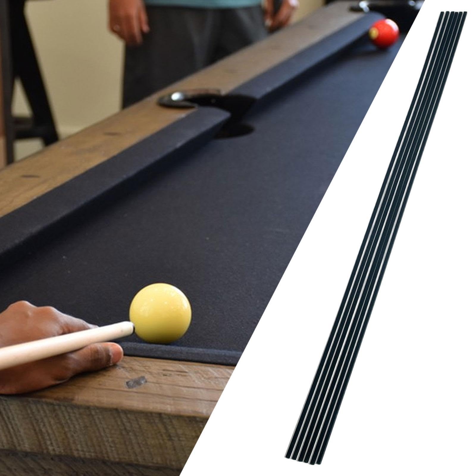 Harilla 6X Tavolo da Biliardo Strisce Bordo Binario Strisce 49 "Long for Game Room Black