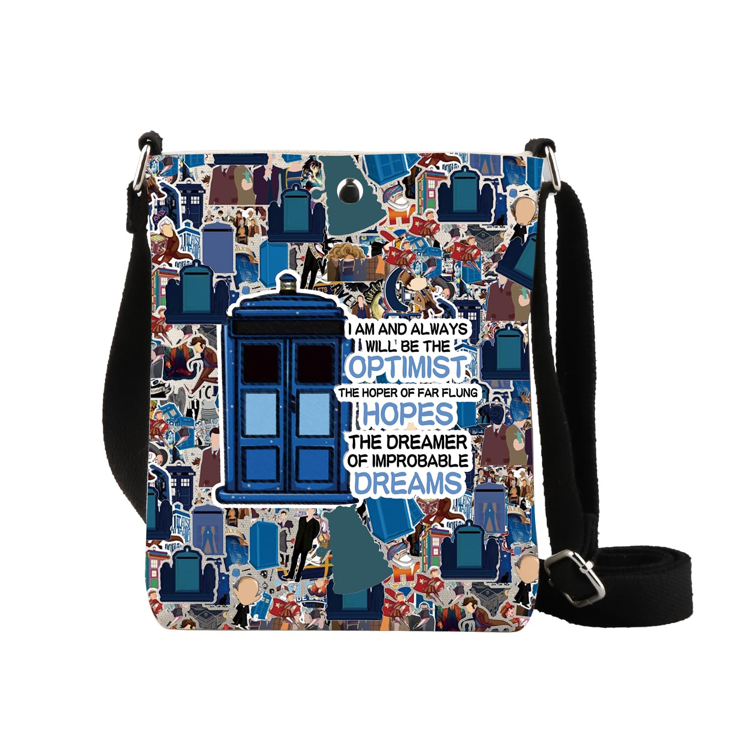 XYANFA Doctor TV Show Crossbody Bag Movie Gift Doctor Merch Crossbody Bag