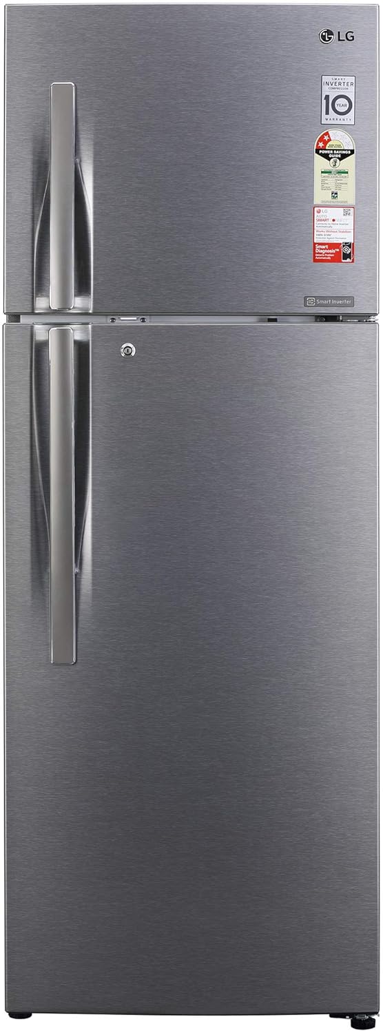 LG 335L 2 Star Smart Inverter FrostFree Double Door Refrigerator (GL