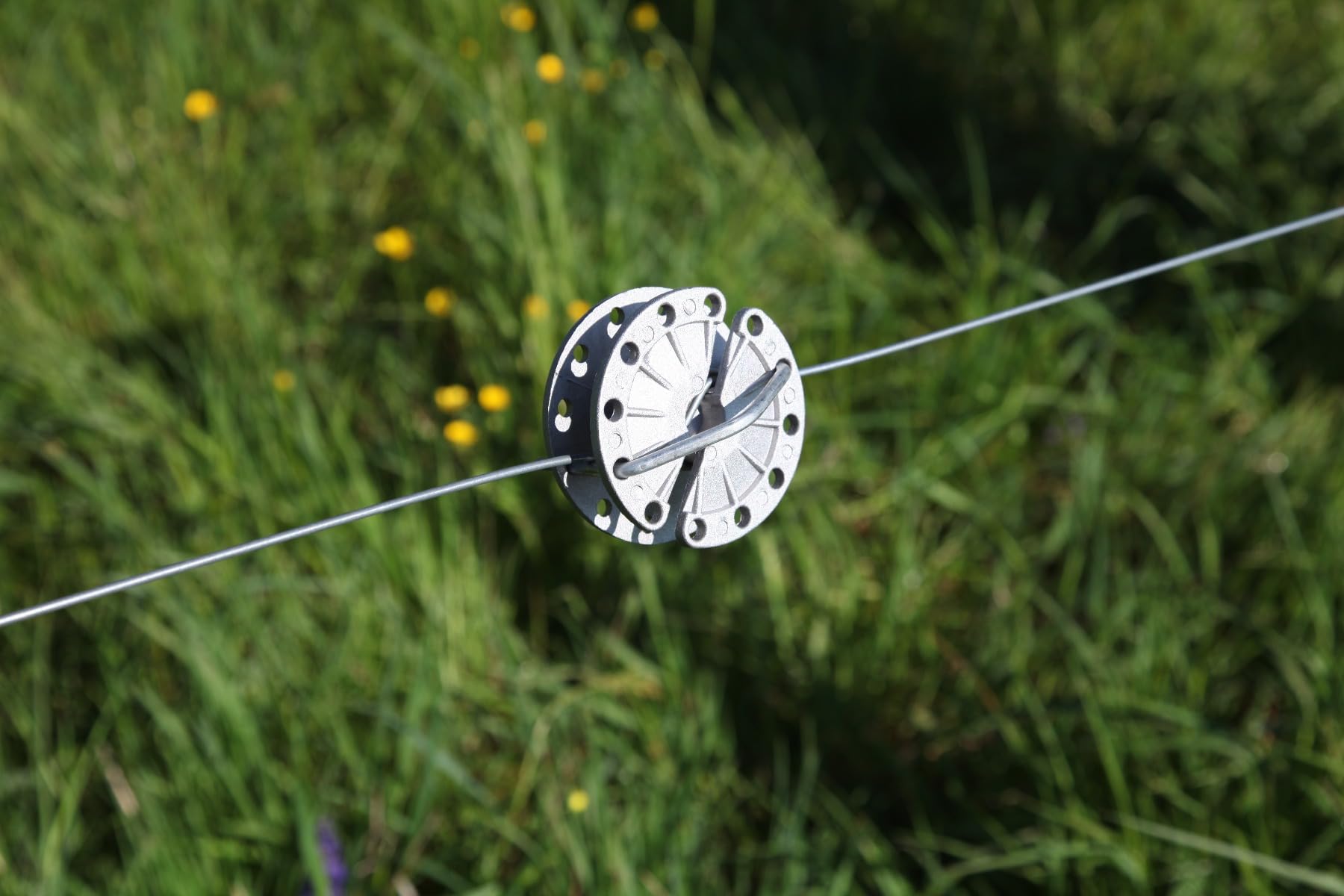 Tensor para alambre de valla fija 15945 y cable eléctrico de hasta 5 mm