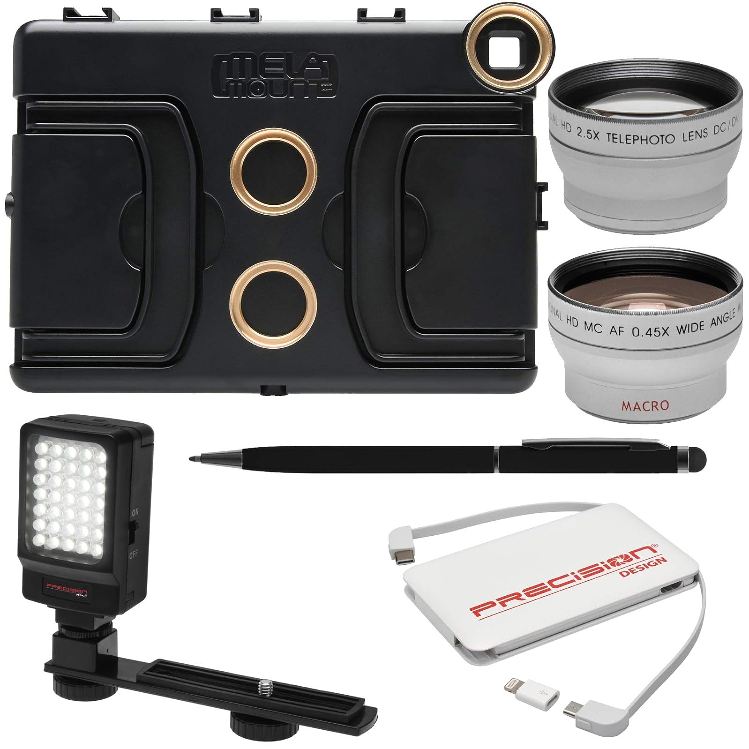 Melamount MMIPADAIR2 Video Stabilizer Pro Multimedia Rig for Apple