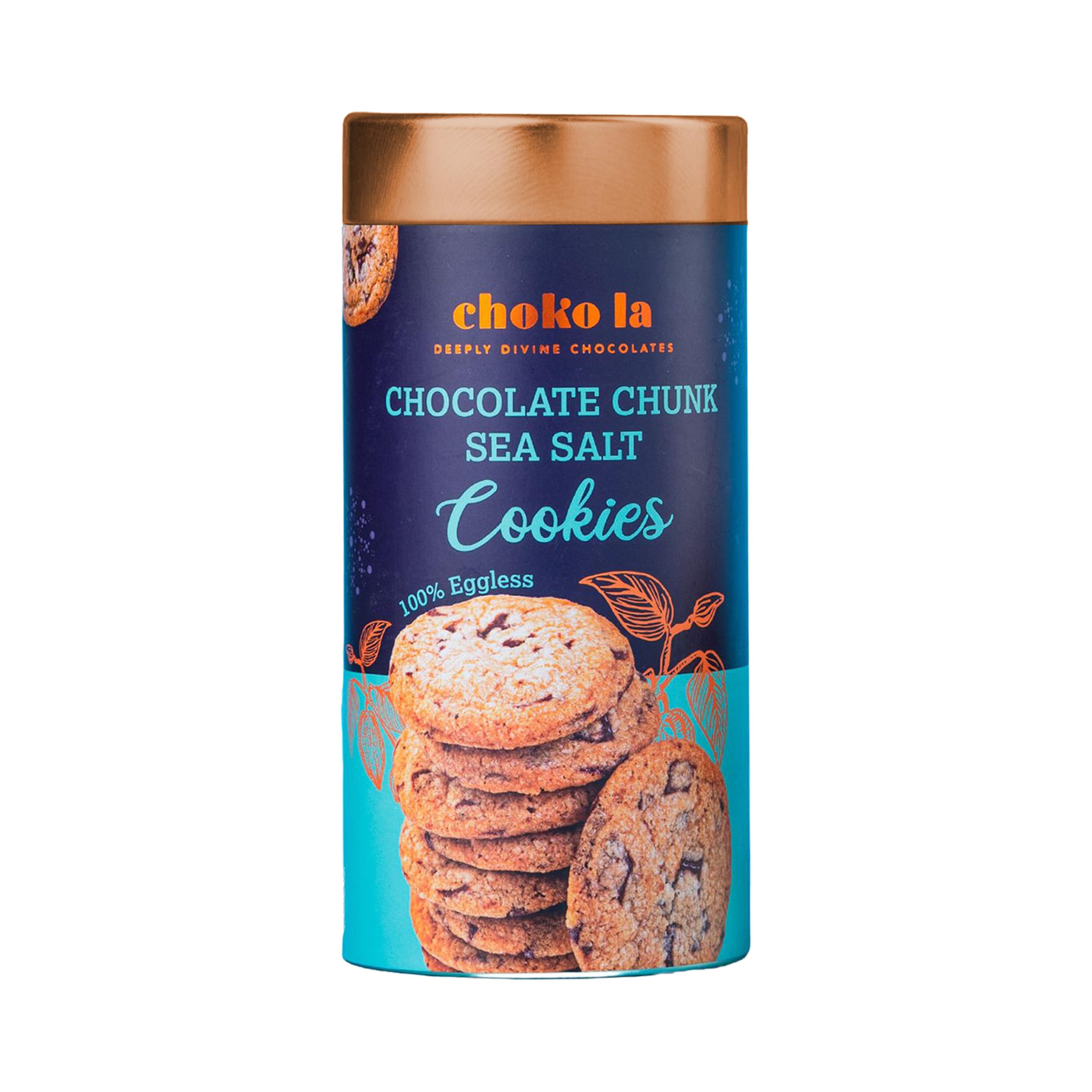Gourmet Cookies - Chocolate Chunk Sea Salt, 160G