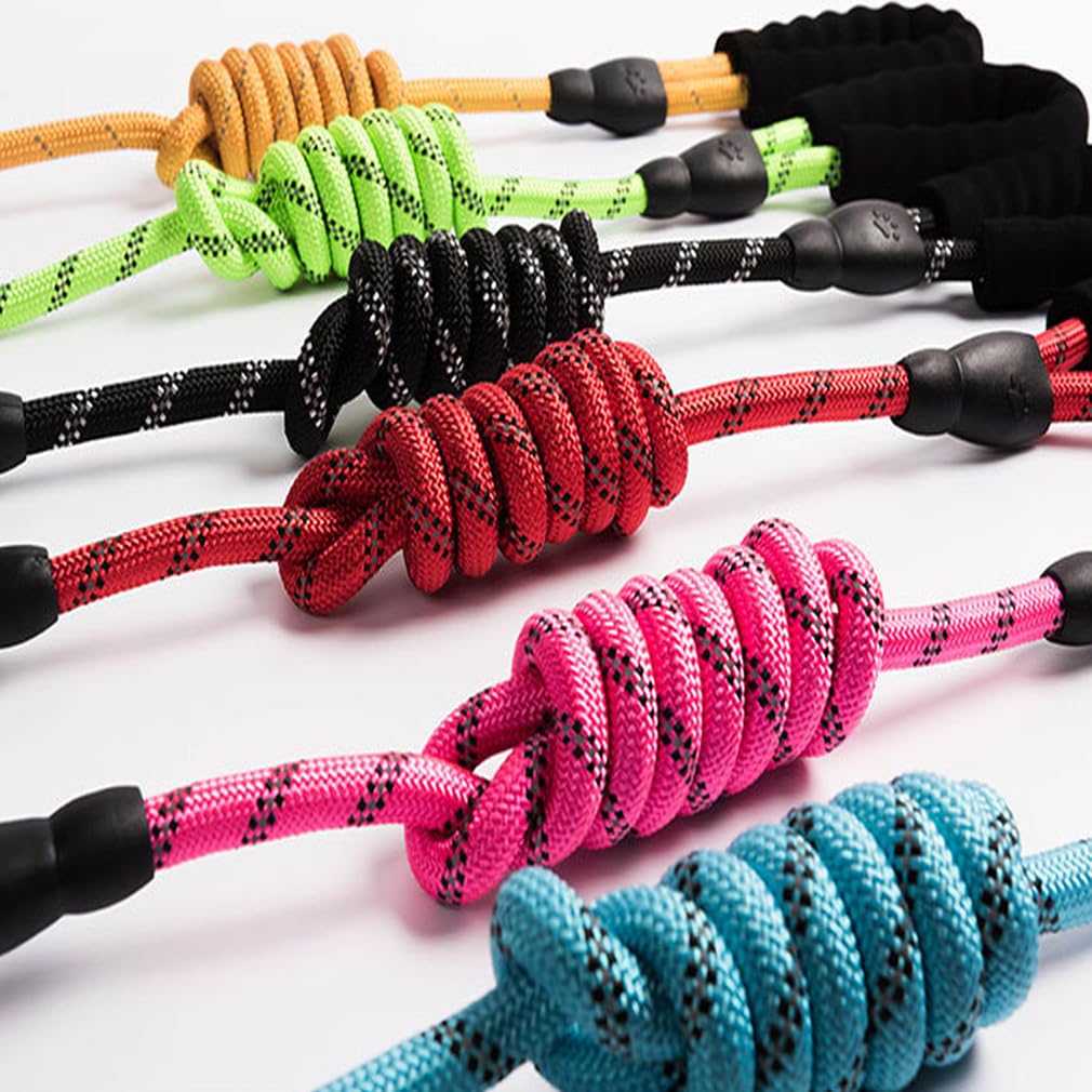 1 PC Dog Lead, Dog Leash, 2 m Reflective Dog Leads, Dog Training Leash, Dog Lead with Soft Padded Handle, Nylon Dog Leads - Image 4