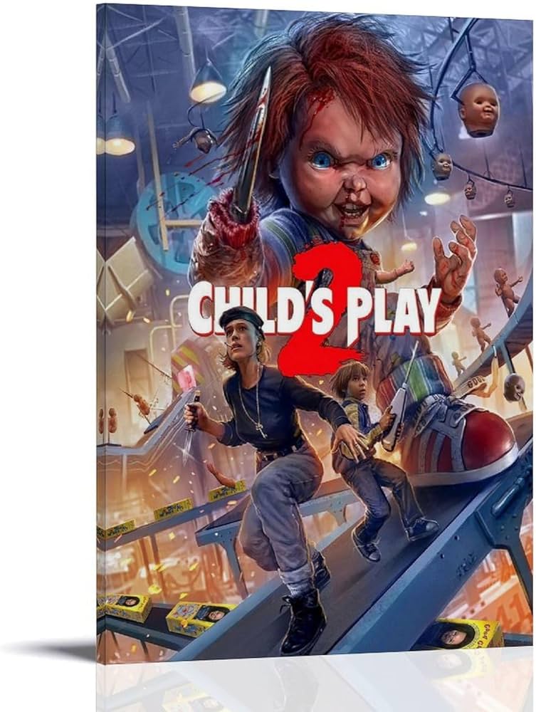 Amazon.co.jp: チャッキー チャイルド プレイ 2 映画ポスター 1990