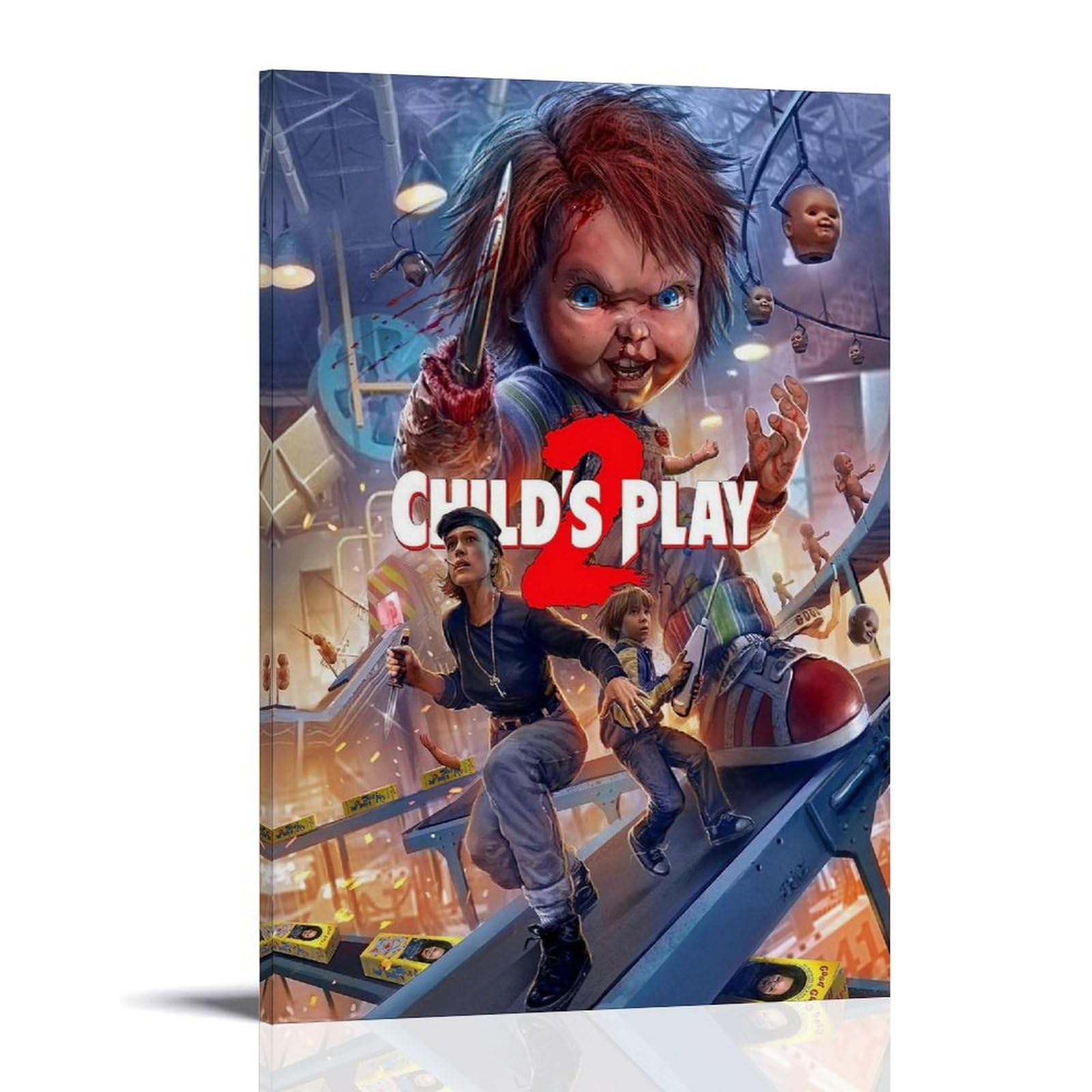 チャイルド・プレイ　ポスター Amazon.co.jp: チャイルドプレイポスターホラー映画2019 Chucky