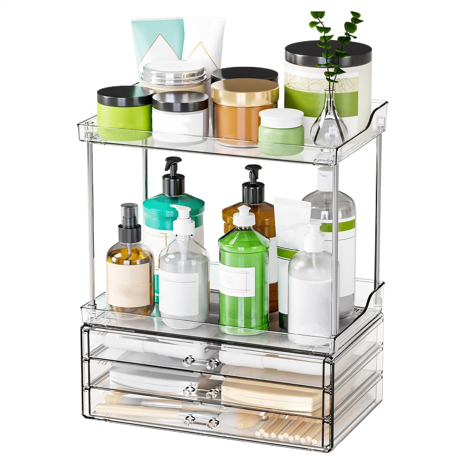 Make-up-Organizer mit Schubladen